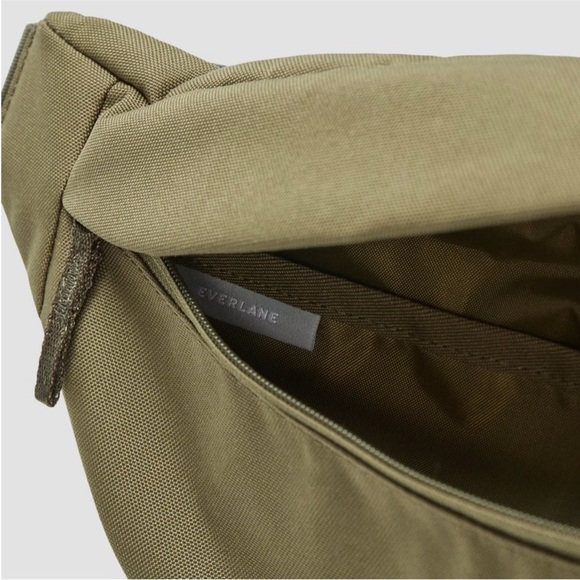 Everlane The Renew Transit Fanny Pack Nutria / Beech Green Color - Picture 7 of 9